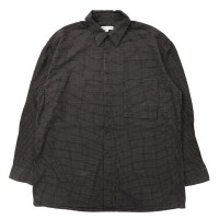 pierre cardin ビッグサイズ チェックシャツ XL グレー コットン 90年代 | Vintage.City 빈티지숍, 빈티지 코디 정보