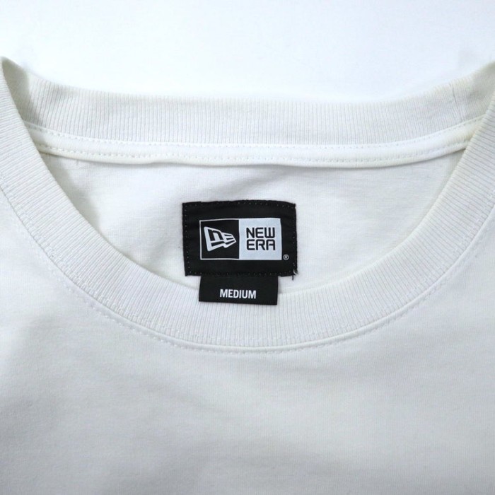 NEW ERA ステッカーロゴプリントTシャツ M ホワイト コットン TOKYO | Vintage.City 빈티지숍, 빈티지 코디 정보
