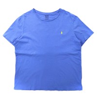 POLO RALPH LAUREN ビッグサイズTシャツ XL ブルー コットン スモールポニー刺繍 | Vintage.City 古着屋、古着コーデ情報を発信