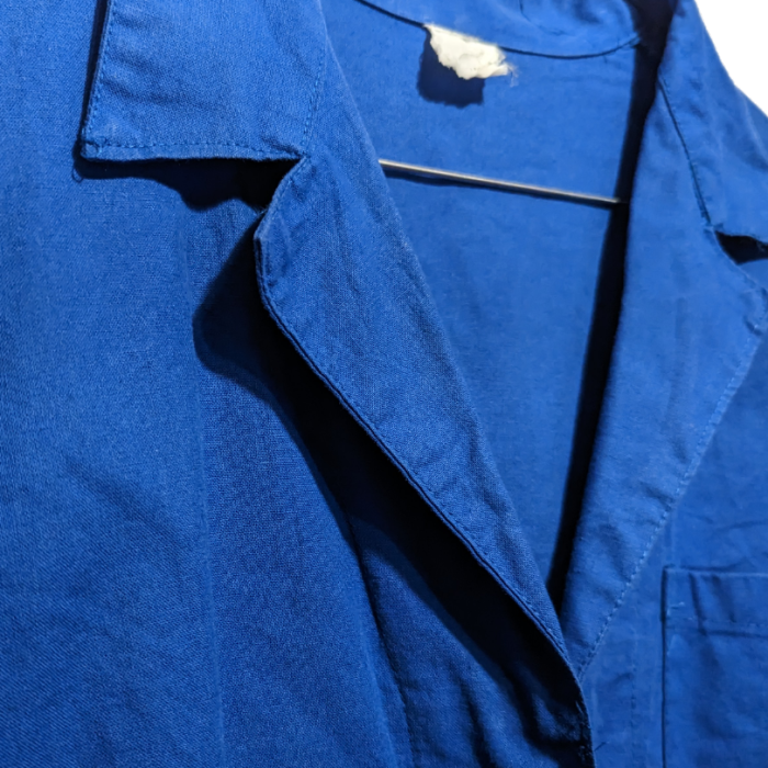 1980年代ヨーロッパ系ヴィンテージワークコート。ブルー。 | Vintage.City 빈티지숍, 빈티지 코디 정보