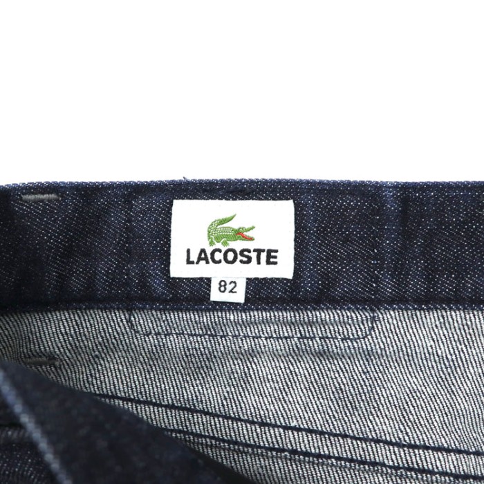 LACOSTE ストレートデニムパンツ 82 ブルー 濃紺 日本製 | Vintage.City 빈티지숍, 빈티지 코디 정보