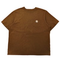 carhartt ビッグサイズ ポケットTシャツ 2XL ブラウン コットン ORIGINAL FIT | Vintage.City 빈티지숍, 빈티지 코디 정보