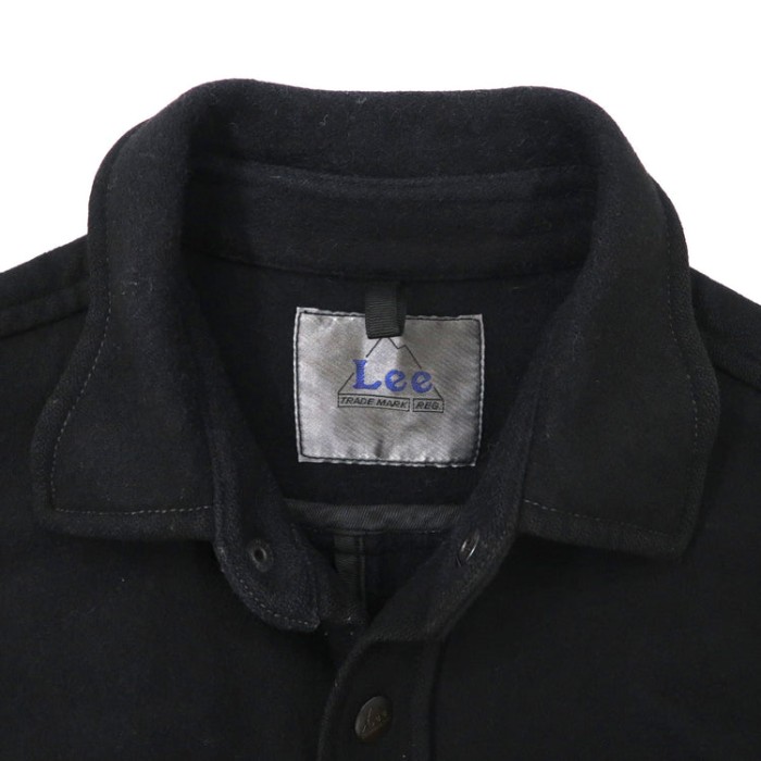 Lee メルトンハンティングジャケット S ブラック ウール | Vintage.City 古着屋、古着コーデ情報を発信