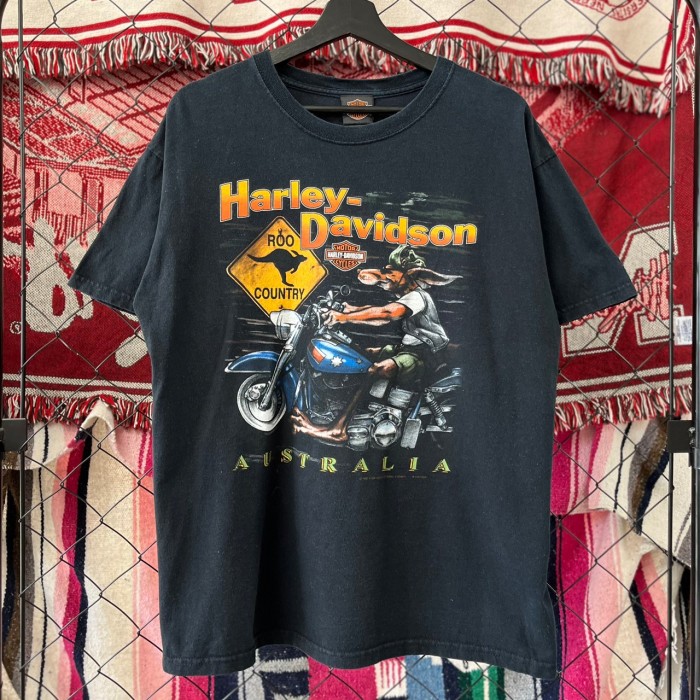 【人気】USA製 ハーレーダビットソン ポケット tシャツ 2XL アトランタ