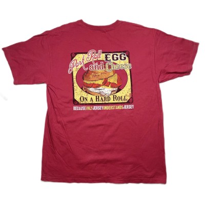 XLsize Pork Roll EGG and Cheese BIG TEE 24042013 ポーク エッグ チーズ Tシャツ ビックT | Vintage.City 古着屋、古着コーデ情報を発信