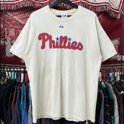 00s MLB フィラデルフィアフィリーズ デザインTシャツ プリント
