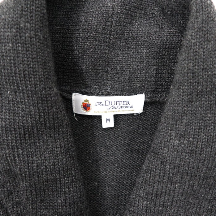 The DUFFER of St.GEORGE レタードカーディガン M グレー ウール ロゴワッペン | Vintage.City Vintage Shops, Vintage Fashion Trends