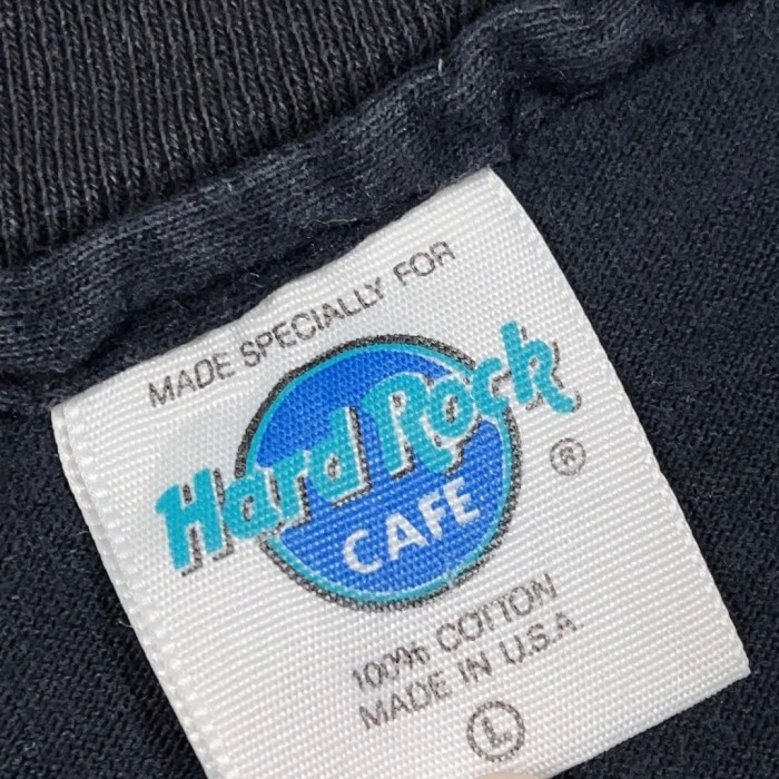 Lsize Hard Rock Cafe logo TEE ハードロックカフェ マウイ島 半袖 Tシャツ ロゴ 24033005 | Vintage.City 古着屋、古着コーデ情報を発信