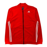 adidas トラックジャケット L レッド ３ストライプス Red Essential Track Suit AB9185 | Vintage.City 빈티지숍, 빈티지 코디 정보
