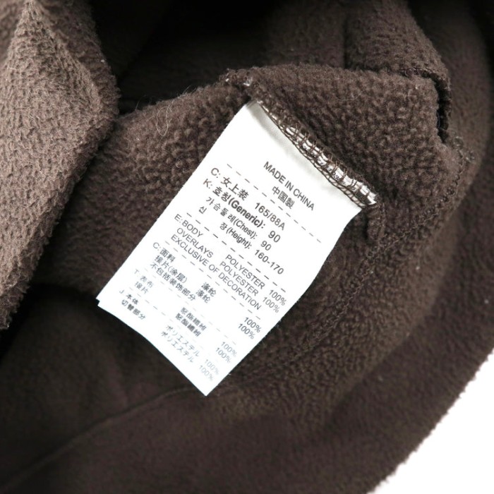 NIKE ハイネックフリースジャケット L カーキ ポリエステル スウォッシュロゴ刺繍 | Vintage.City 古着屋、古着コーデ情報を発信