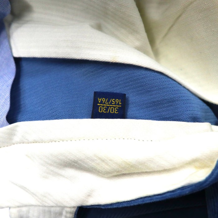 POLO RALPH LAUREN コーデュロイパンツ 30 ブルー コットン SLIM FIT | Vintage.City 古着屋、古着コーデ情報を発信