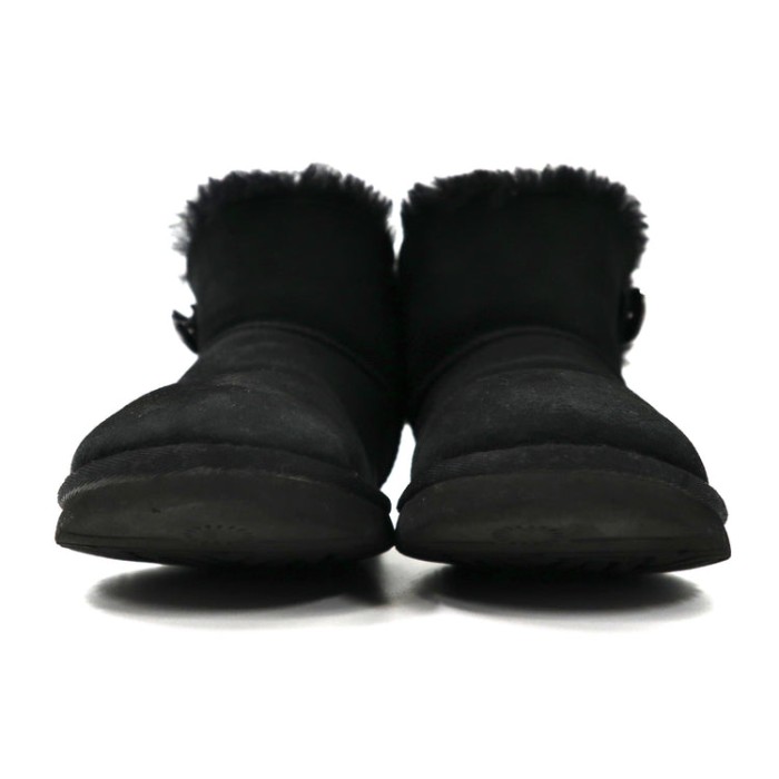 UGG ムートンブーツ 23cm ブラック ラムレザー MINI BAILEY BUTTON BLING 1003889 | Vintage.City Vintage Shops, Vintage Fashion Trends