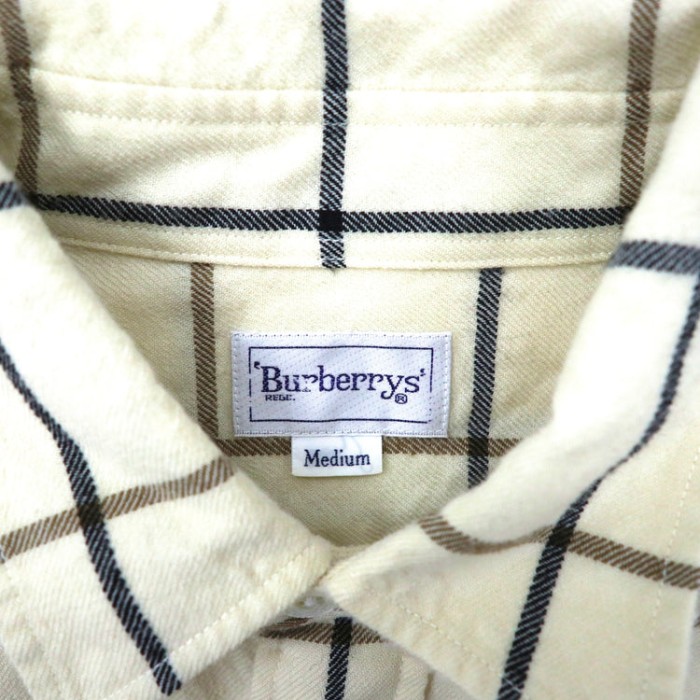 Burberrys フランネルシャツ M ホワイト チェック ウール オールド 日本製 | Vintage.City Vintage Shops, Vintage Fashion Trends