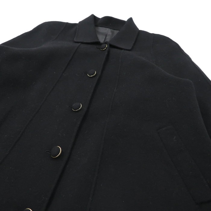カシミヤコート FREE ブラック Aライン | Vintage.City 古着屋、古着コーデ情報を発信