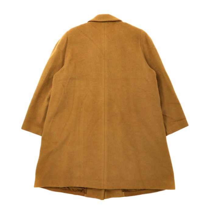 カシミヤ Aラインコート M ベージュ ウール 金ボタン 80年代 日本製 | Vintage.City 古着屋、古着コーデ情報を発信