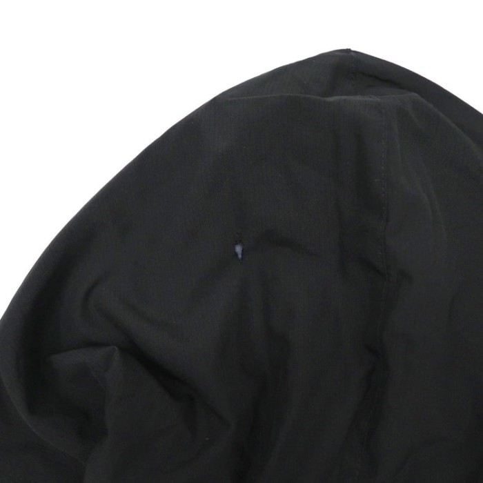 NIKE フーデッドオーバーコート ベンチコート S ブラック フリースライナー サイドライン スウォッシュロゴ刺繍 | Vintage.City 古着屋、古着コーデ情報を発信