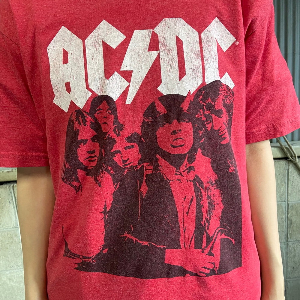 AC/DC エーシーディーシー バンドTシャツ メンズS レディース