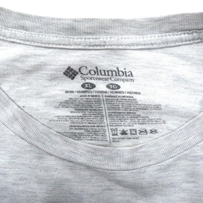 Columbia PFG ロゴプリントTシャツ XL グレー コットン メキシコ製 | Vintage.City 古着屋、古着コーデ情報を発信