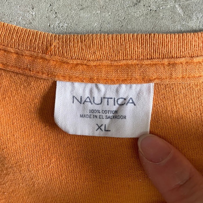 NAUTICA ノーティカ フロントロゴプリント Tシャツ メンズXL | Vintage.City 古着屋、古着コーデ情報を発信