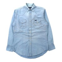 Wrangler デニムウエスタンシャツ M ブルー 90年代 | Vintage.City 빈티지숍, 빈티지 코디 정보