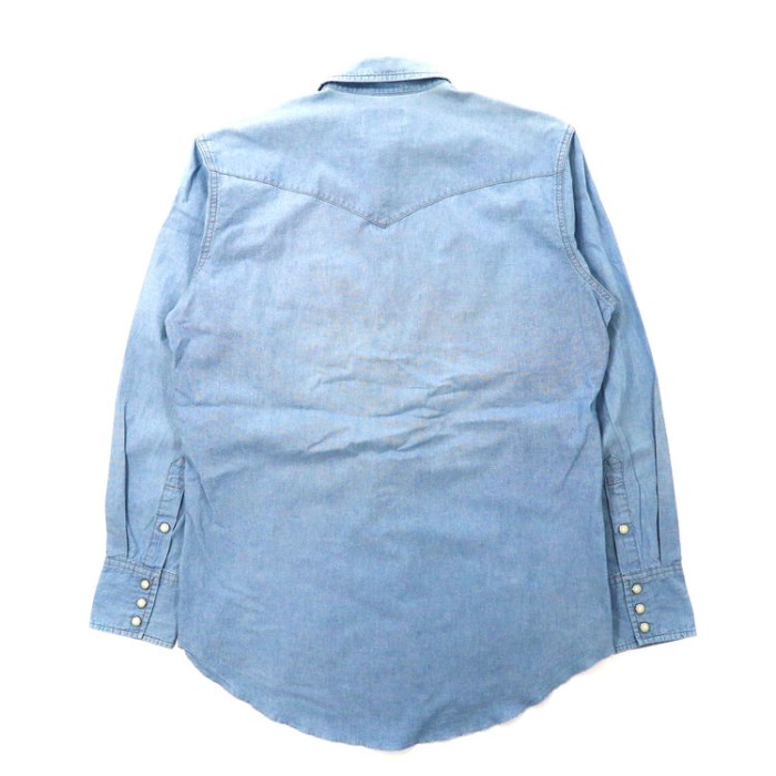 Wrangler デニムウエスタンシャツ M ブルー 90年代 | Vintage.City 빈티지숍, 빈티지 코디 정보