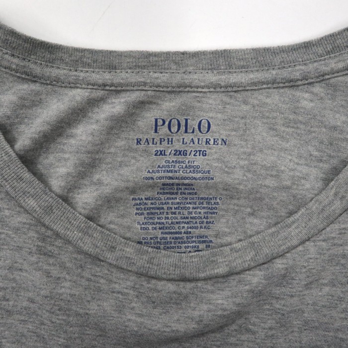 POLO RALPH LAUREN ビッグサイズTシャツ 2XL グレー コットン CLASSIC FIT スモールポニー刺繍 | Vintage.City Vintage Shops, Vintage Fashion Trends