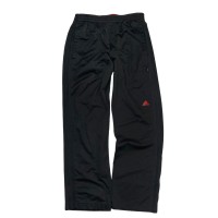 adidas Black × Red sideline track pants | Vintage.City 古着屋、古着コーデ情報を発信