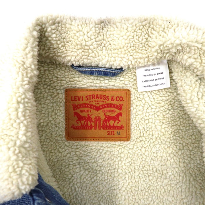 Levi's ボアトラッカージャケット M ブルー デニム | Vintage.City 빈티지숍, 빈티지 코디 정보