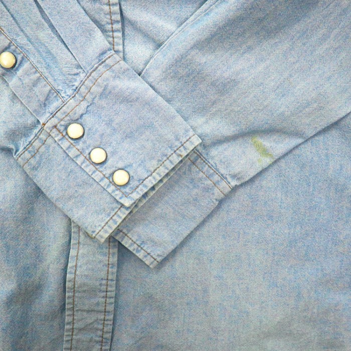Wrangler デニムウエスタンシャツ M ブルー 90年代 | Vintage.City 古着屋、古着コーデ情報を発信