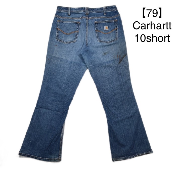 【79】10Short Carhartt original fit denim pants カーハート デニムパンツ デニム | Vintage.City 古着屋、古着コーデ情報を発信