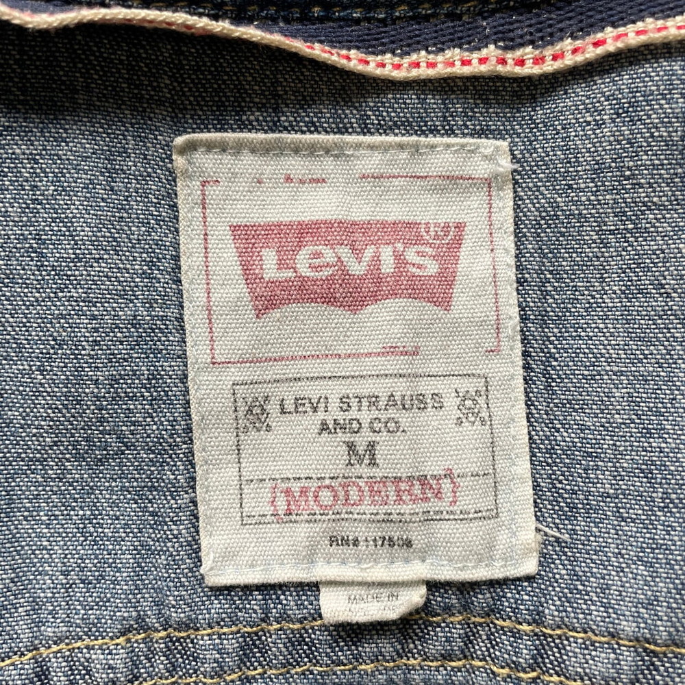Levi's リーバイス 長袖 デニムウエスタンシャツ メンズM | Vintage.City