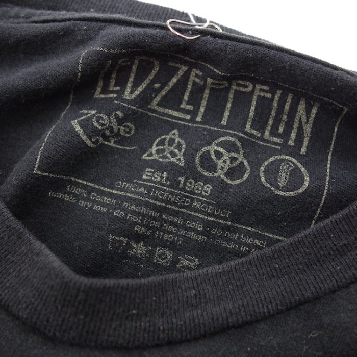 BAND TEE オフィシャルライセンス Led Zeppelin リメイクTシャツ | Vintage.City 古着屋、古着コーデ情報を発信