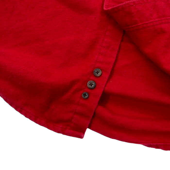 Eddie Bauer シャミークロスシャツ ビッグサイズ ワークシャツ L レッド コットン 90年代 | Vintage.City 古着屋、古着コーデ情報を発信