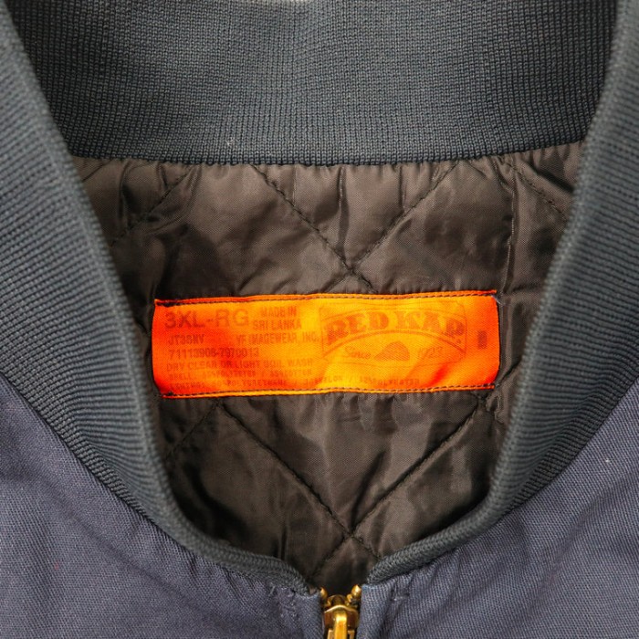 RED KAP ワークジャケット 3XL ネイビー キルティングライナー Astro スリランカ製 | Vintage.City 古着屋、古着コーデ情報を発信
