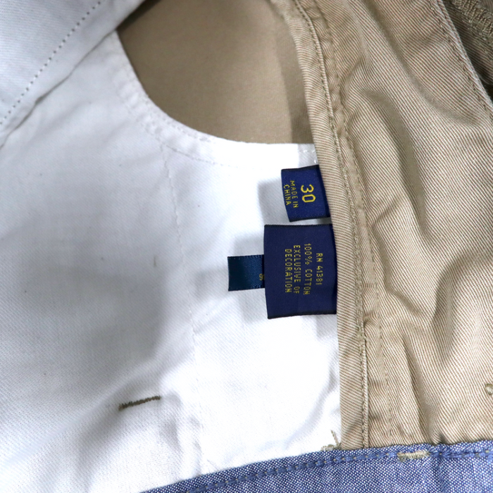 POLO RALPH LAUREN ショート チノパンツ 30 ベージュ コットン RELAXED FIT | Vintage.City Vintage Shops, Vintage Fashion Trends