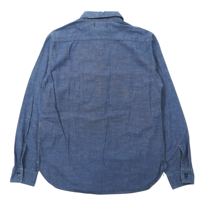 BLUE BLUE シャンブレー ワークシャツ 2 ブルー コットン 日本製 | Vintage.City Vintage Shops, Vintage Fashion Trends