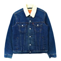 Levi's ボアトラッカージャケット S ブルー デニム | Vintage.City 古着屋、古着コーデ情報を発信
