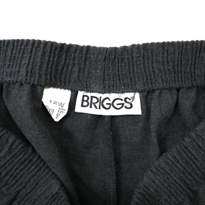 USA製 BRIGGS シェフパンツ イージースラックスパンツ 16W グレー ポリエステル | Vintage.City 古着屋、古着コーデ情報を発信