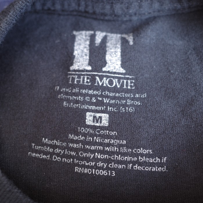 IT Tシャツ 映画 ホラー Movie ムービー ピエロ ペニーワイズ XL