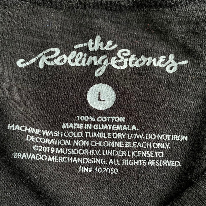 The Rolling Stones ローリングストーンズ ロゴプリントTシャツ バンド ...