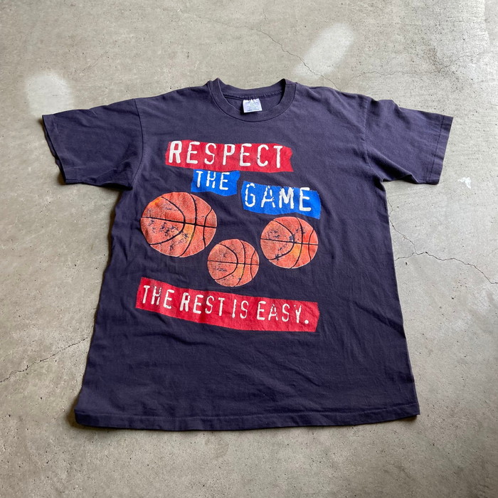 90s USA製 バスケットボール プリントTシャツ メンズL | Vintage.City