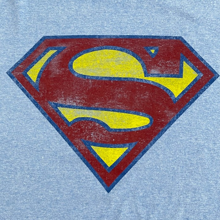 SUPERMAN】2XL ビッグサイズ Tシャツ スーパーマン キャラt アメコミ