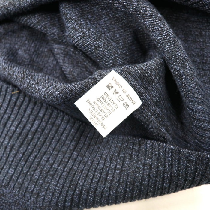ETOILE ハーフジップニット セーター M ネイビー アクリル | Vintage.City 빈티지숍, 빈티지 코디 정보