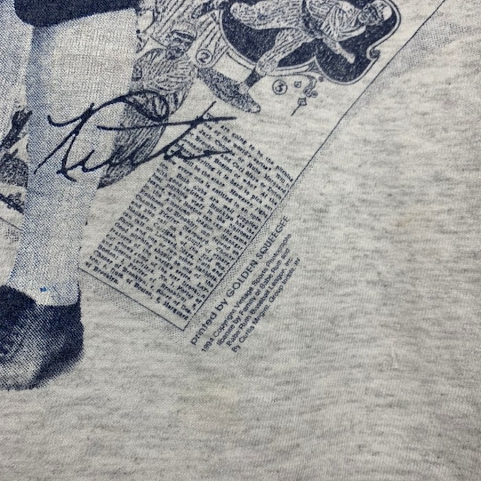 90’s “Babe Ruth” Print Tee Made in USA | Vintage.City 빈티지숍, 빈티지 코디 정보