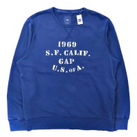 GAP ステンシルロゴプリントスウェット XL ネイビー コットン STENCIL CR MILITARY BLUE 300782 未使用品 | Vintage.City Vintage Shops, Vintage Fashion Trends