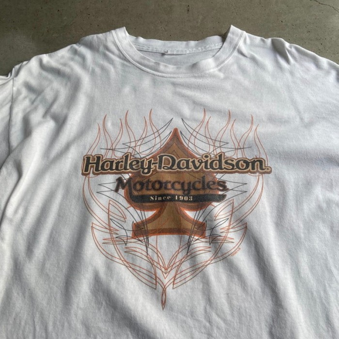 00年代 Harley-Davidson ハーレーダビッドソン ロングTシャツ バイク モーターサイクルTシャツ 袖プリ メンズXL相当 | Vintage.City 古着屋、古着コーデ情報を発信