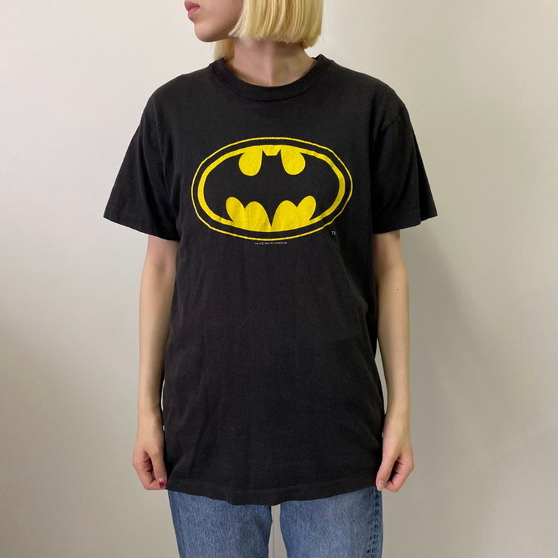 USA製 80s BATMAN バットマン アメコミ プリントTシャツ メンズL