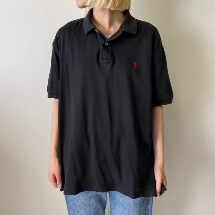 Polo by Ralph Lauren ポロバイラルフローレン Tシャツ地 ポロシャツ メンズM | Vintage.City 古着屋、古着コーデ情報を発信