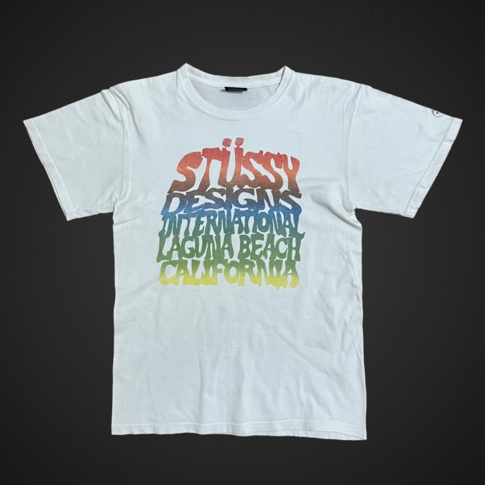 [新品] Stussy　Tシャツ　メキシコ製　WORLD WIDE オーバー