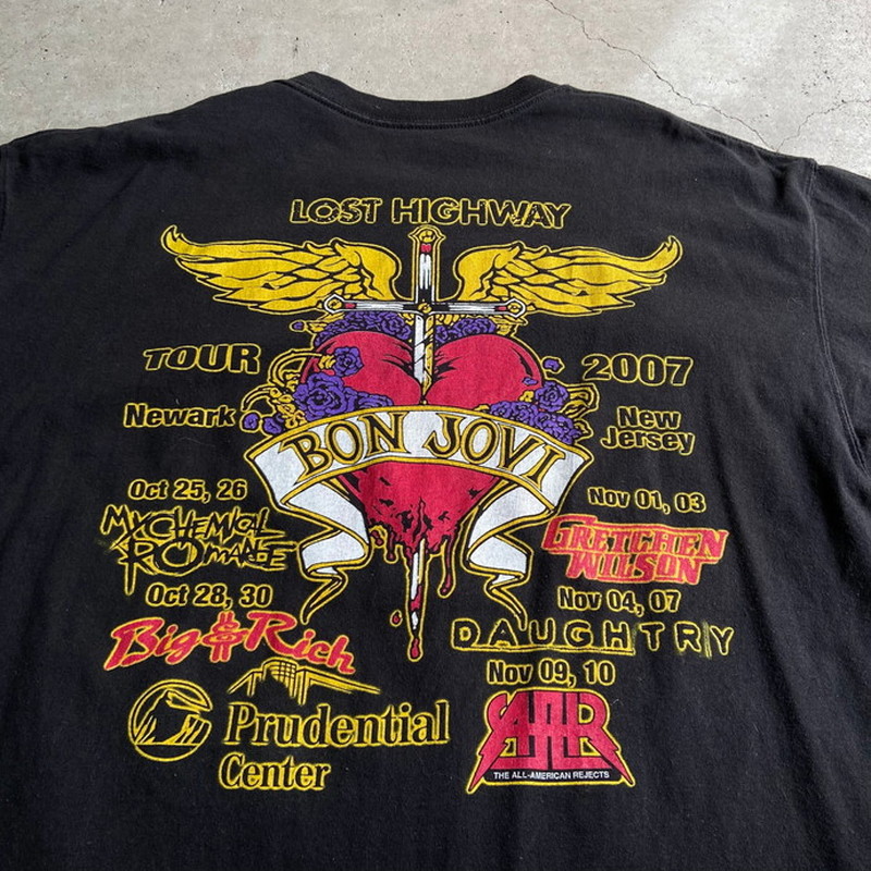 レア80年代 USA製 Bon Jovi ボンジョビ ヴィンテージ バンドTシャツ